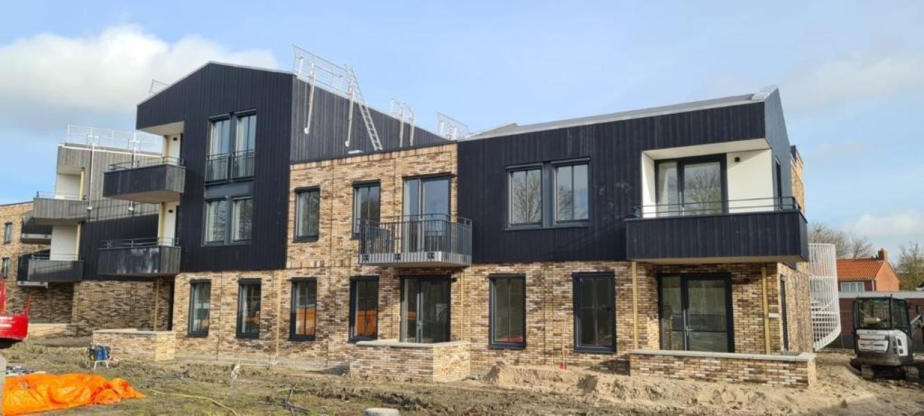 Nieuwbouw appartementen Harkenrothstraat Appingedam